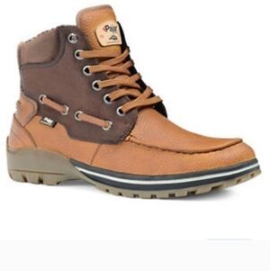 COPY - PAJAR Brent Snow Boots Men's Size 11 Waterproof Leather Honey Brown -30​…